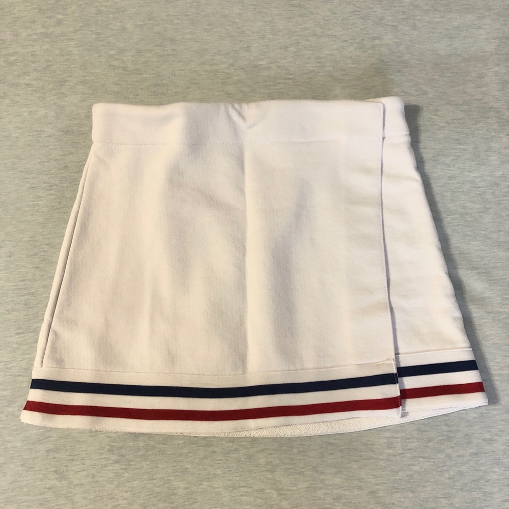 Varsity skirt from American Apparel